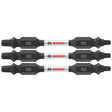 Bosch ITDESQ22503 3 pc. Impact Tough 2.5 In. Square #2 Double-Ended Bits
