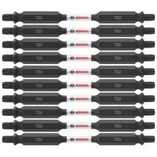 Bosch ITDET2035B 3.5" T20 Torx Double-Ended Impact Driver Bits (10 Pack)