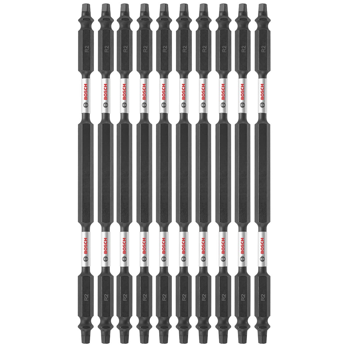 Bosch ITDET256B 10-Pc Impact Tough 6" Torx #25 Double-Ended Bits