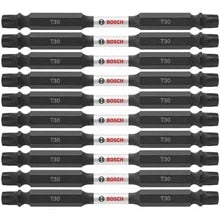 Bosch ITDET3035B 3.5" Impact Tough Torx T30 Double-Ended Impact Driver Bits (10 Pack)