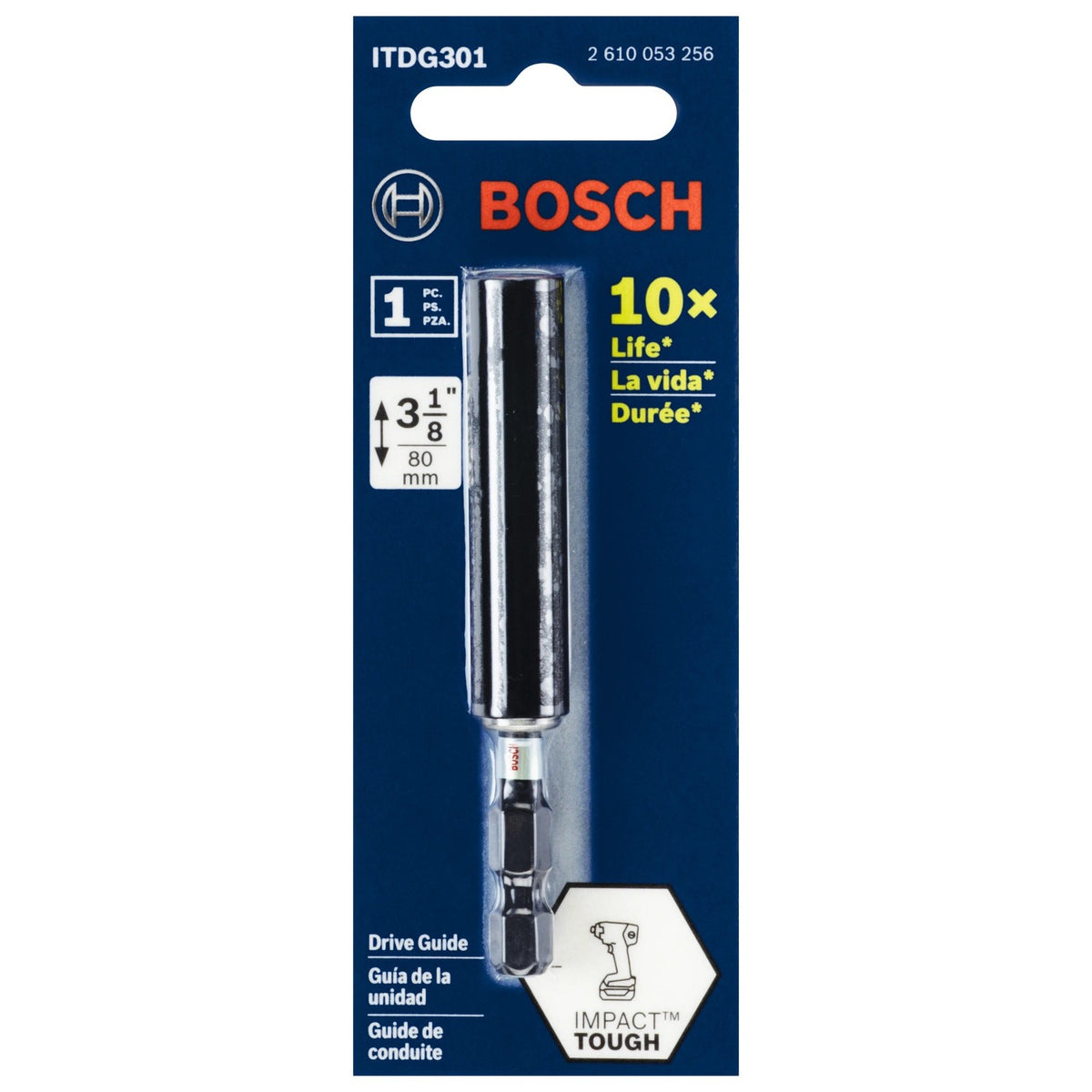 Bosch ITDG301 3" Impact Tough Compact Drive Guide for 1/4" Hex Impact Drivers - 2