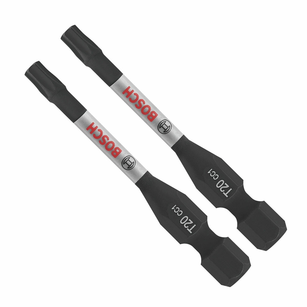 Bosch ITDT20202 2" Impact Torx T20 Power Bits (2 Pack)
