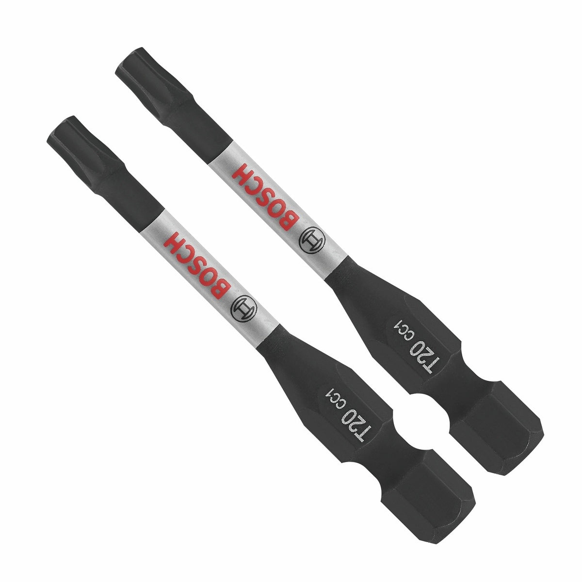 Bosch ITDT20202 2" Impact Torx T20 Power Bits (2 Pack)