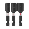 Bosch ITNS2490 3 Piece Impact Tough 1-7/8" Nutsetter Set