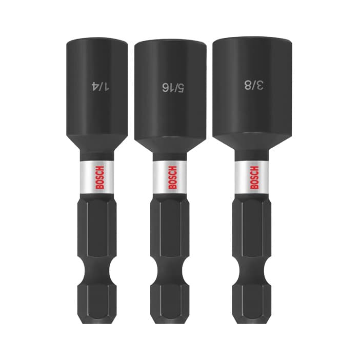 Bosch ITNS2490 3 Piece Impact Tough 1-7/8" Nutsetter Set