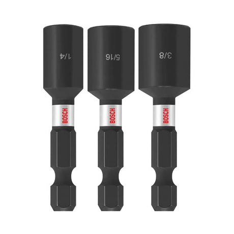 Bosch ITNS2490 3 Piece Impact Tough 1-7/8" Nutsetter Set
