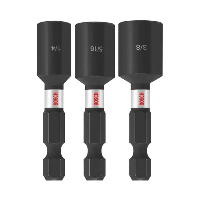 Bosch ITNS2490 3 Piece Impact Tough 1-7/8" Nutsetter Set