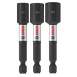 Bosch ITNS2492 3 pc. Impact Tough 2-9/16 In. Nutsetter Set