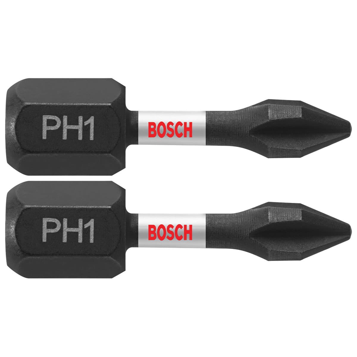 Bosch ITPH1102 2 pc. Impact Tough 1 In. Phillips #1 Insert Bits