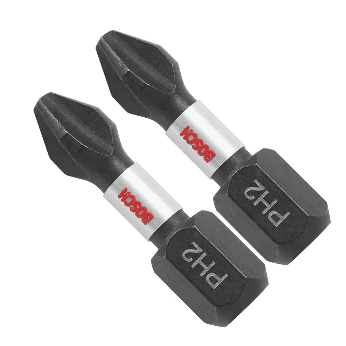 Bosch ITPH2102 2 pc. Impact Tough 1 In. Phillips #2 Insert Bits