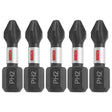 Bosch ITPH2105 5 pc. Impact Tough 1 In. Phillips #2 Insert Bits