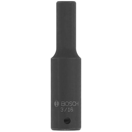 Bosch ITSO14316 3/16 In. Impact Tough 1/4 In. Thin-wall Hex Socket