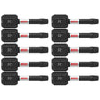 Bosch ITSQ11B 10 pc. Impact Tough 1 In. Square #1 Insert Bits (Bulk Pack)