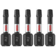 Bosch ITSQ2105 5 pc. Impact Tough 1 In. Square #2 Insert Bits