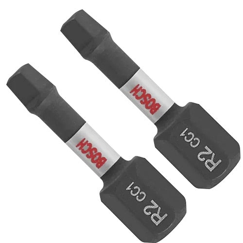 Bosch ITSQ3102 1" Square No 3 Impact Tough Insert Bits (2 Pack)
