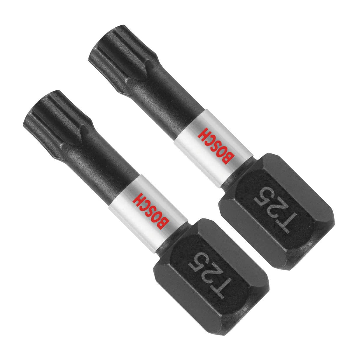 Bosch ITT25102 2 pc. Impact Tough 1 In. Torx #25 Insert Bits