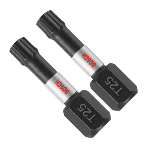 Bosch ITT25102 2 pc. Impact Tough 1 In. Torx #25 Insert Bits