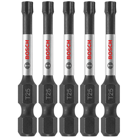 Bosch ITT25205 5 pc. Impact Tough 2 In. Torx #25 Power Bits