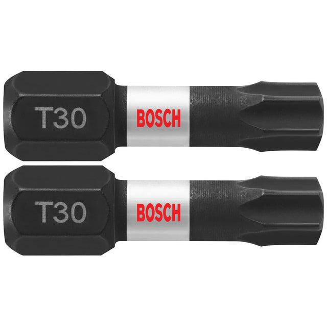 Bosch ITT30102 2 pc. Impact Tough 1 In. Torx #30 Insert Bits