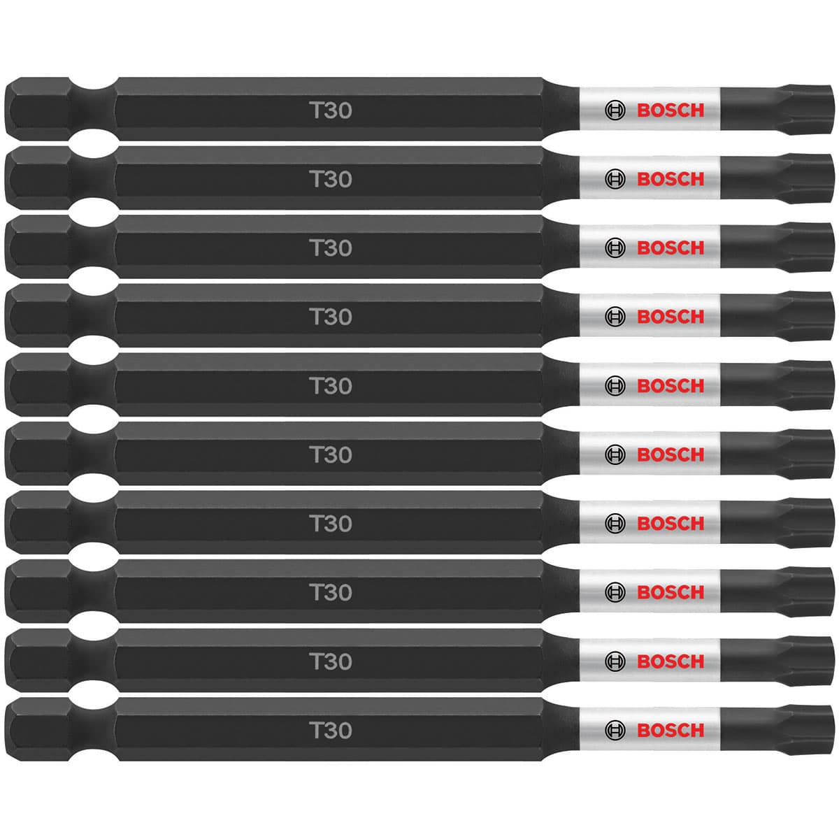 Bosch ITT3035B 10-Pc Impact Tough 3.5" Torx #30 Power Bits (Bulk Pack)