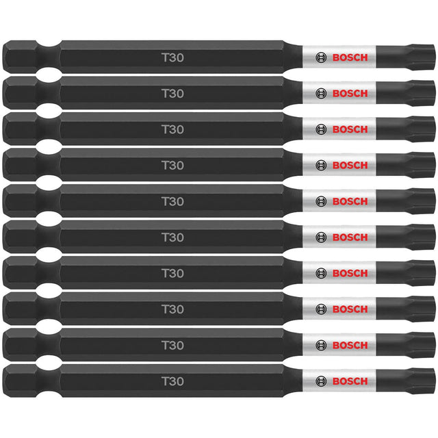 Bosch ITT3035B 10-Pc Impact Tough 3.5" Torx #30 Power Bits (Bulk Pack)