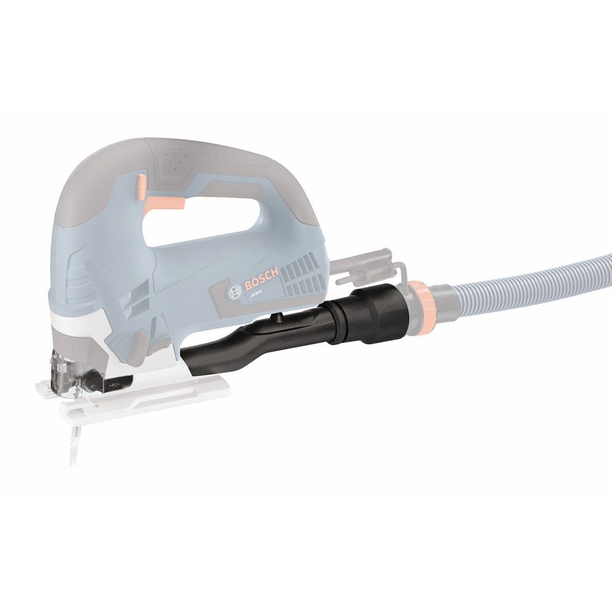 Bosch JA1009 Dust Extraction Kit for JS365 Jig Saw with Hood Tube and Hose Adapter