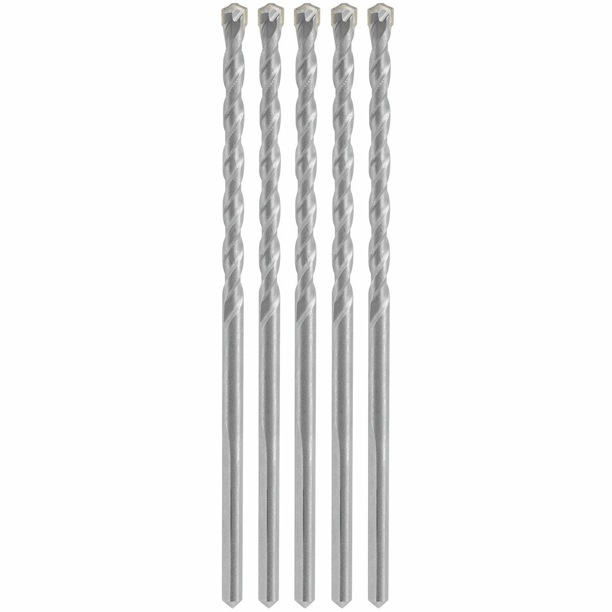 Bosch LBH0045 1/4" Round Hammer Drill Bits for Masonry and Concrete (5 Pack)