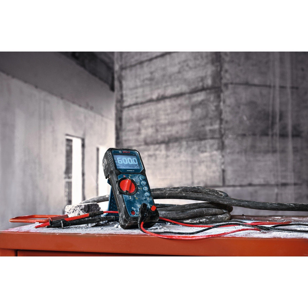 Bosch MS90 Test Leads with Removable Protective Caps and Silicone Insulation