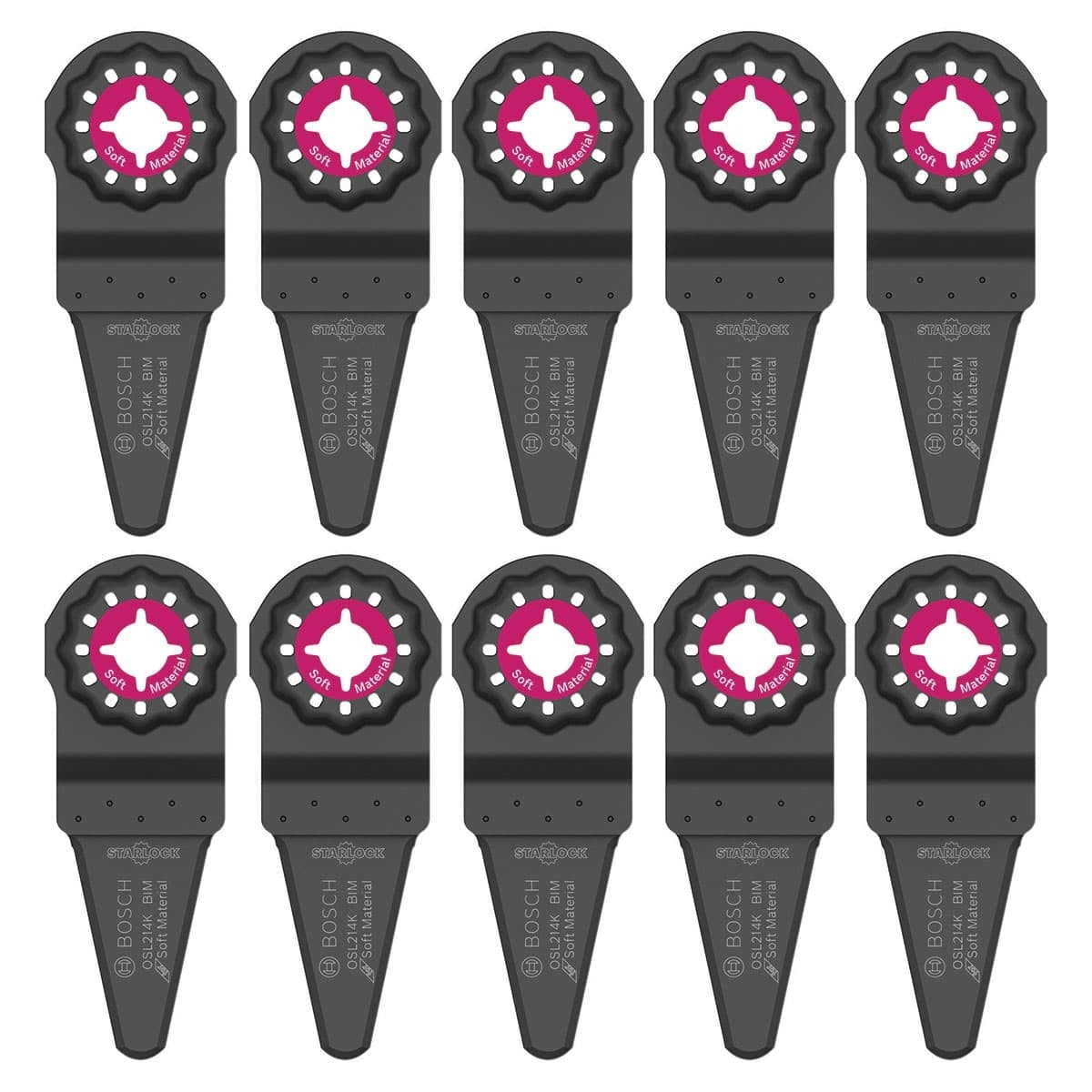 Bosch OSL214K-10 2-1/4 In. Starlock Caulk Knife Blade 10 pk.
