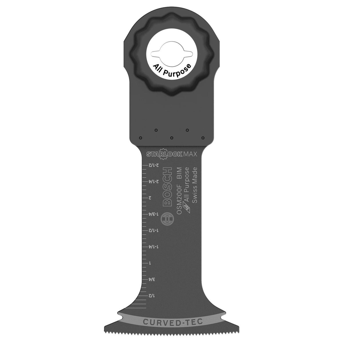 Bosch OSM200F 2" StarlockMax Oscillating Multi Tool Bi-Metal Plunge Cut Blade