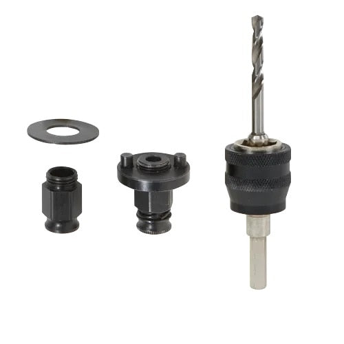 Bosch PCM12AN 7/16" Universal Quick Change Hole Saw Mandrel Kit for Standard Chucks (3 Pack)