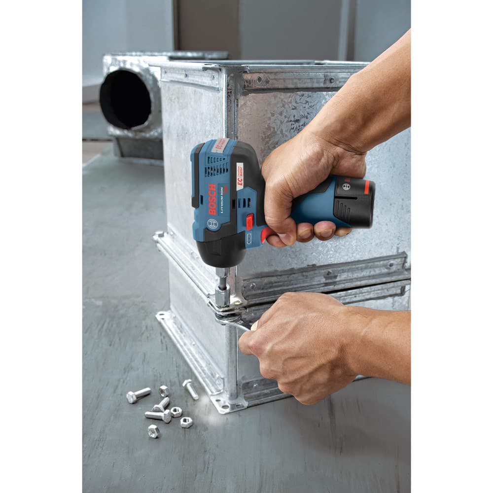 Bosch PS82-02 12V MAX EC Brushless 3/8" Impact Wrench Kit - 6