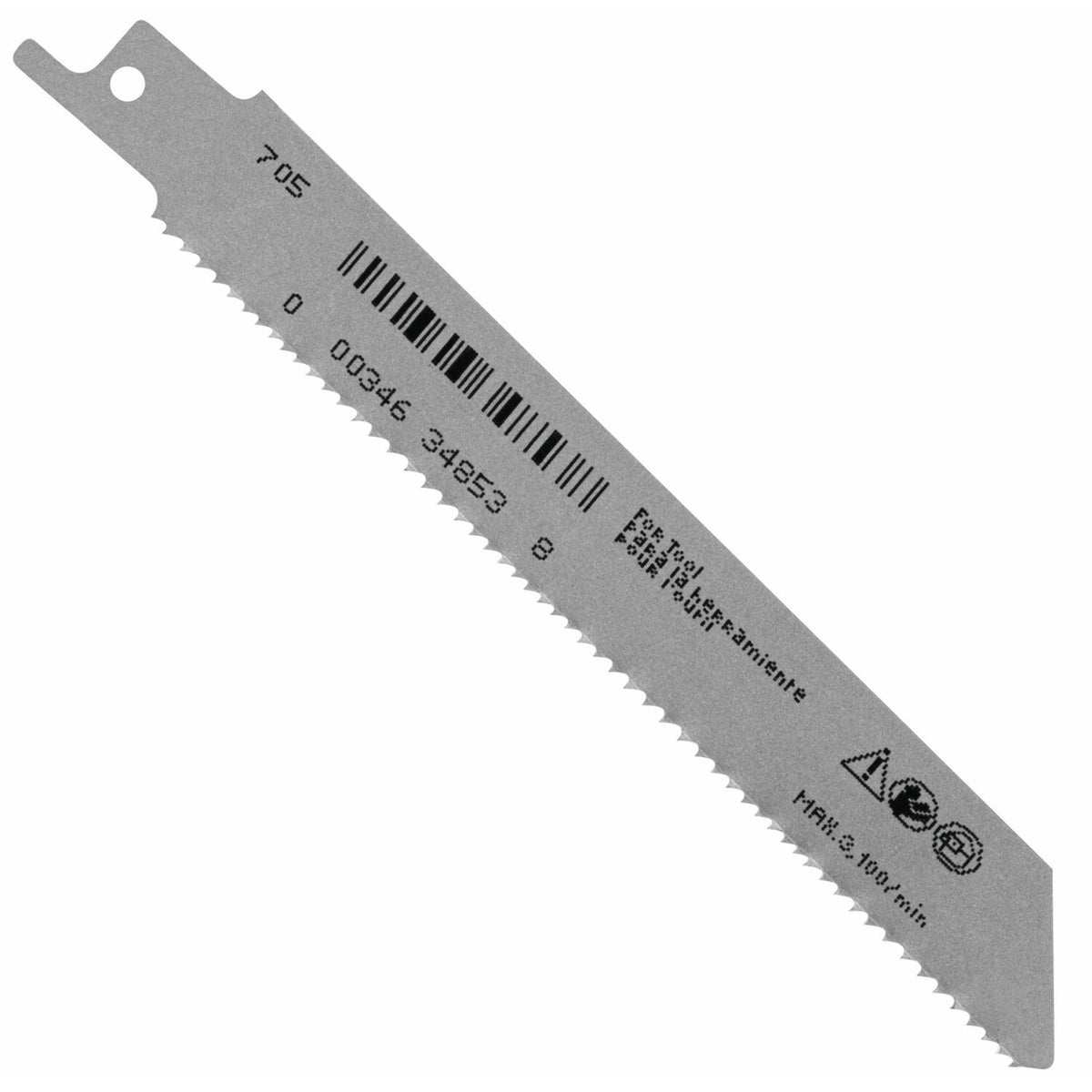Bosch RD6V-25B 6" Bimetal All-Purpose Demolition Reciprocating Saw Blades (25 Pack) - 2