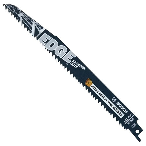 Bosch RDN12V-25B 12 " Bi-Metal Edge Reciprocating Saw Blades for Wood with Nails (25 Pack)