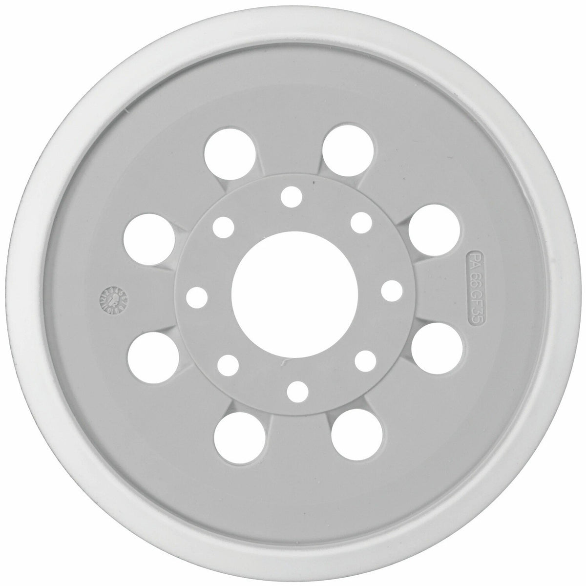 Bosch RS033 5" Extra Soft Hook and Loop Eight Hole Sanding Pad for Random Orbit Sanders