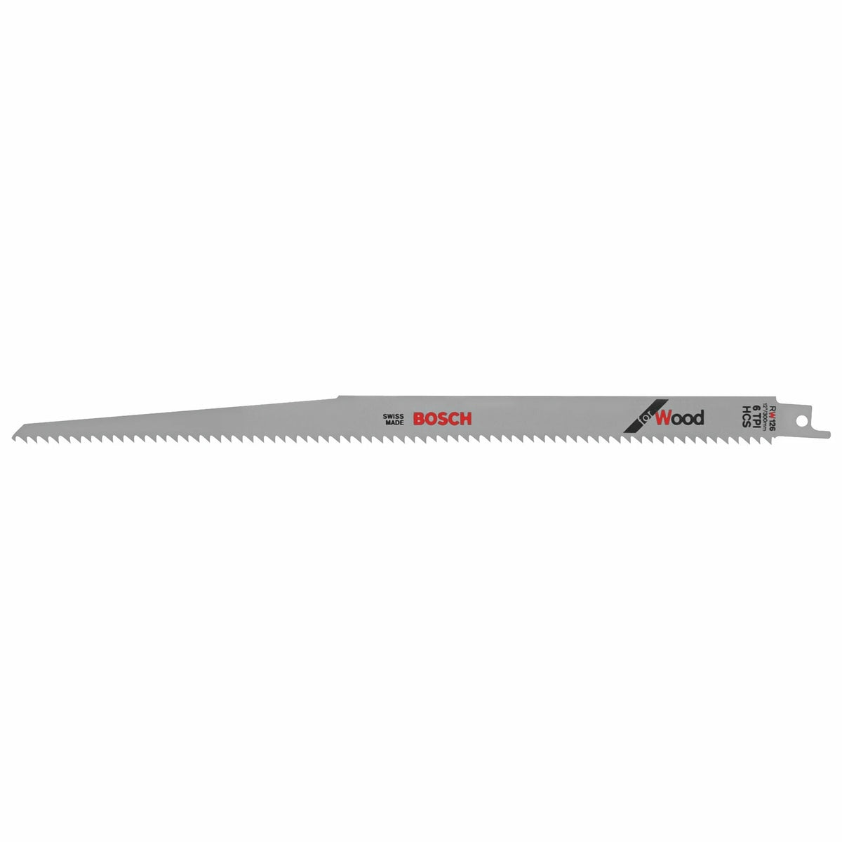 Bosch RW126 12" 6 TPI Wood Reciprocating Saw Blades (5 Pack)