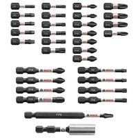 Bosch SBID32L Impact Tough Screwdriving Bit Set with Case (32 Pack) - 3