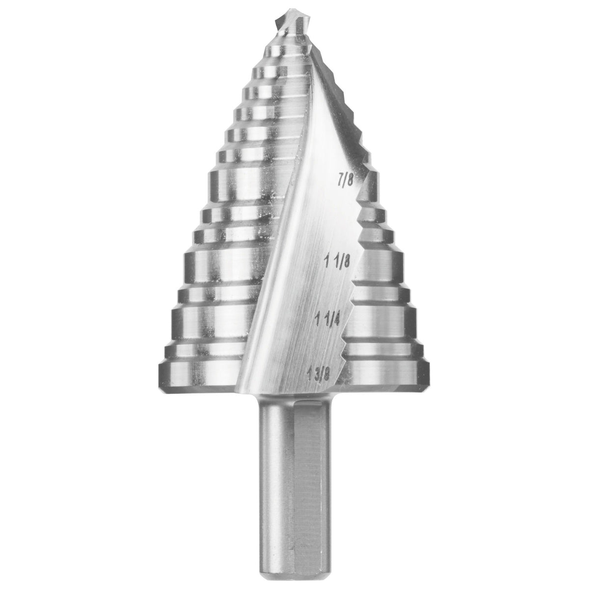 Bosch SDC10 1/4" to 1-3/8" High Speed Steel Turbo Step Drill Bit for Metal - 3
