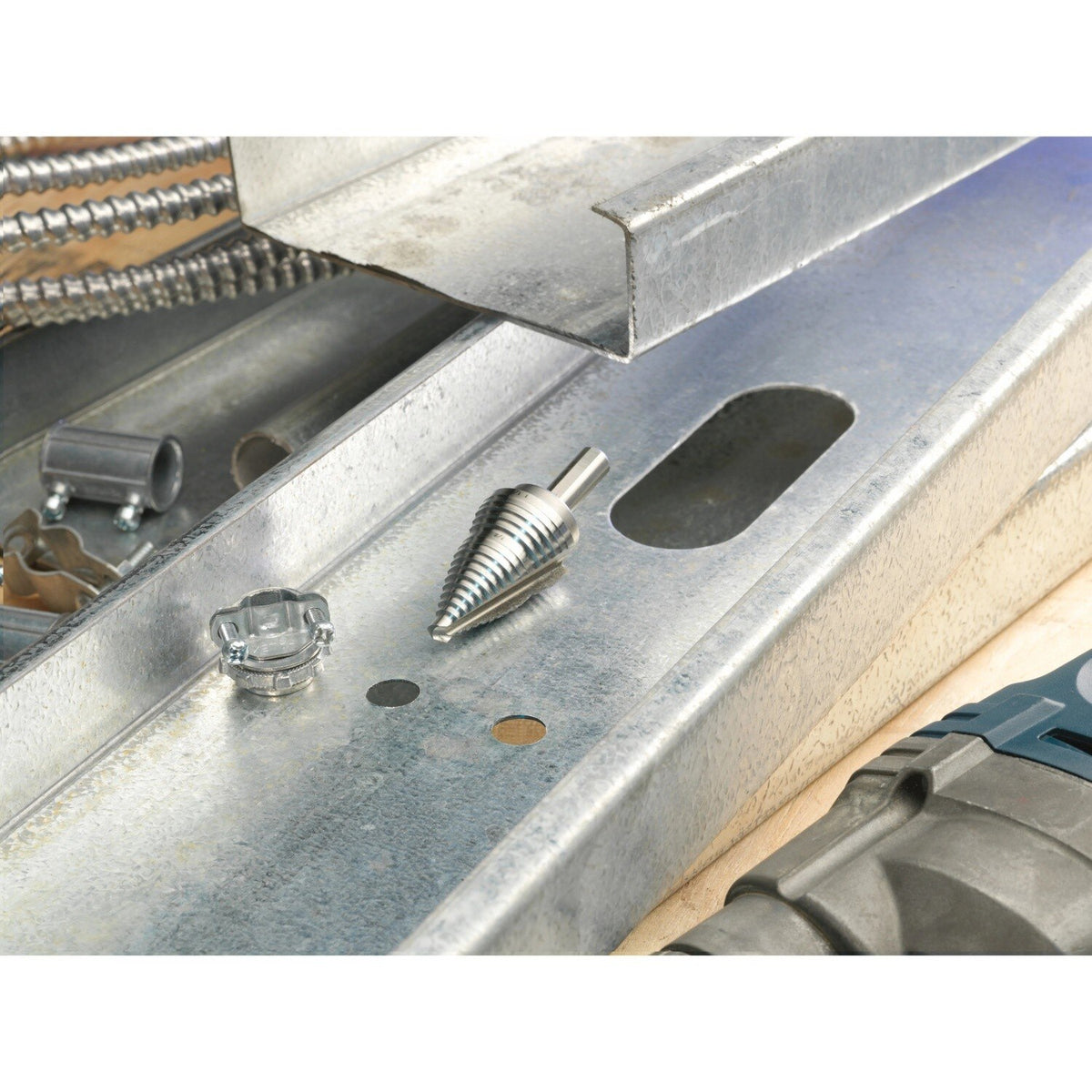 Bosch SDH1 1/8" to 1/2" High Speed Steel Step Drill Bit - 2
