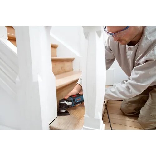 Bosch SDTR080 3.75" 80 Grit Detail Sander Abrasive Triangles for Wood (5 Pack) - 3