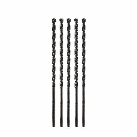 Bosch TC6005 5 Piece 3/16" x 5-1/2" Flat Shank Hex Masonry Drill Bits