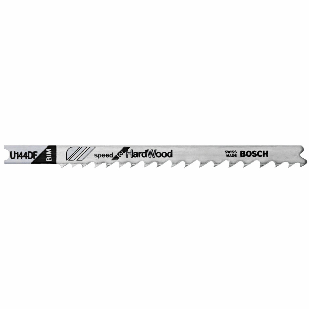 Bosch U144DF 4" 6 TPI U-Shank Jig Saw Blades for Hardwood (5 Pack)