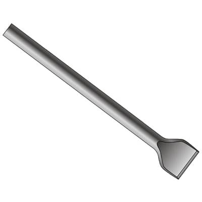 Bosch HS1817 2" x 12" Scaling Chisel for Spline Drive Rotary and Demolition Hammers