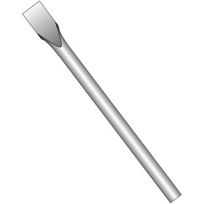 Bosch HS2360 1" x 18" Moil Point Air Tool Steel Chisel for Pneumatic Hammers