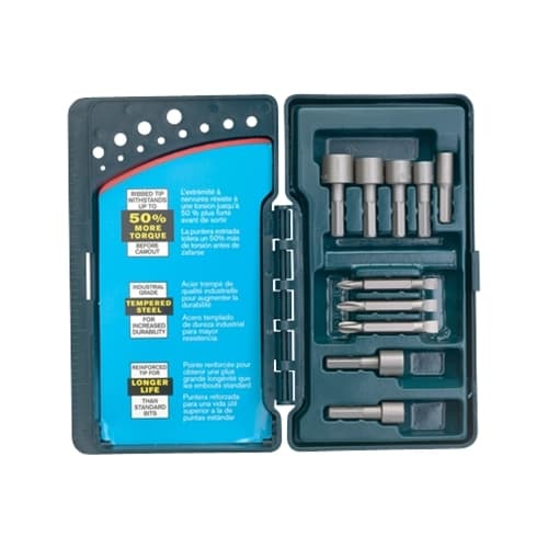 Bosch NS3801 1-7/8" No-Round Nutsetter Bit with 1/4" Shank for Hex Head Screws