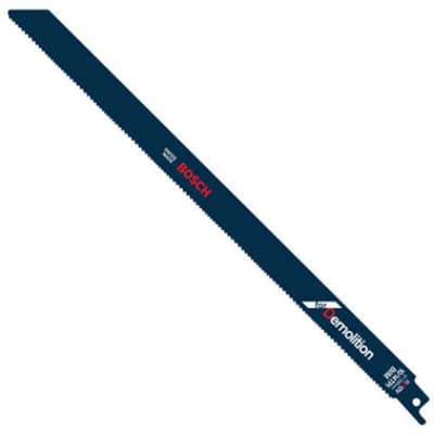 Bosch RD12V 12" 10-14 TPI Bi-Metal All-Purpose Demolition Reciprocating Saw Blades (5 Pack)