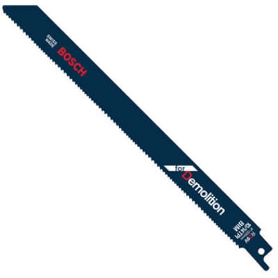 Bosch RD9V 9" 10/14 TPI All-Purpose Demolition Reciprocating Saw Blades for Wood and Nails (5 Pack)