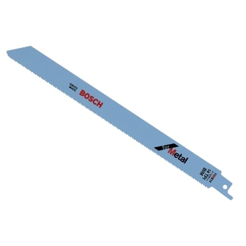 Bosch RM914-25B 9" 14 TPI Bimetal Metal Reciprocating Saw Blades for Thin Metal (25 Pack)