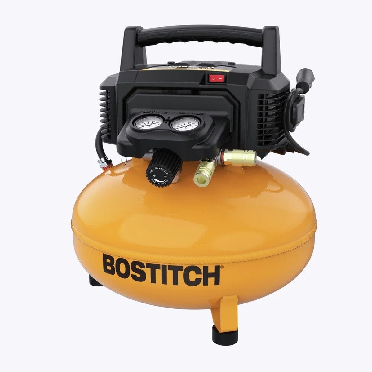 Bostitch BXCM2KIT 6 Gal 150 PSI Electric Pancake Air Compressor 2-Nailer Combo Kit - 4