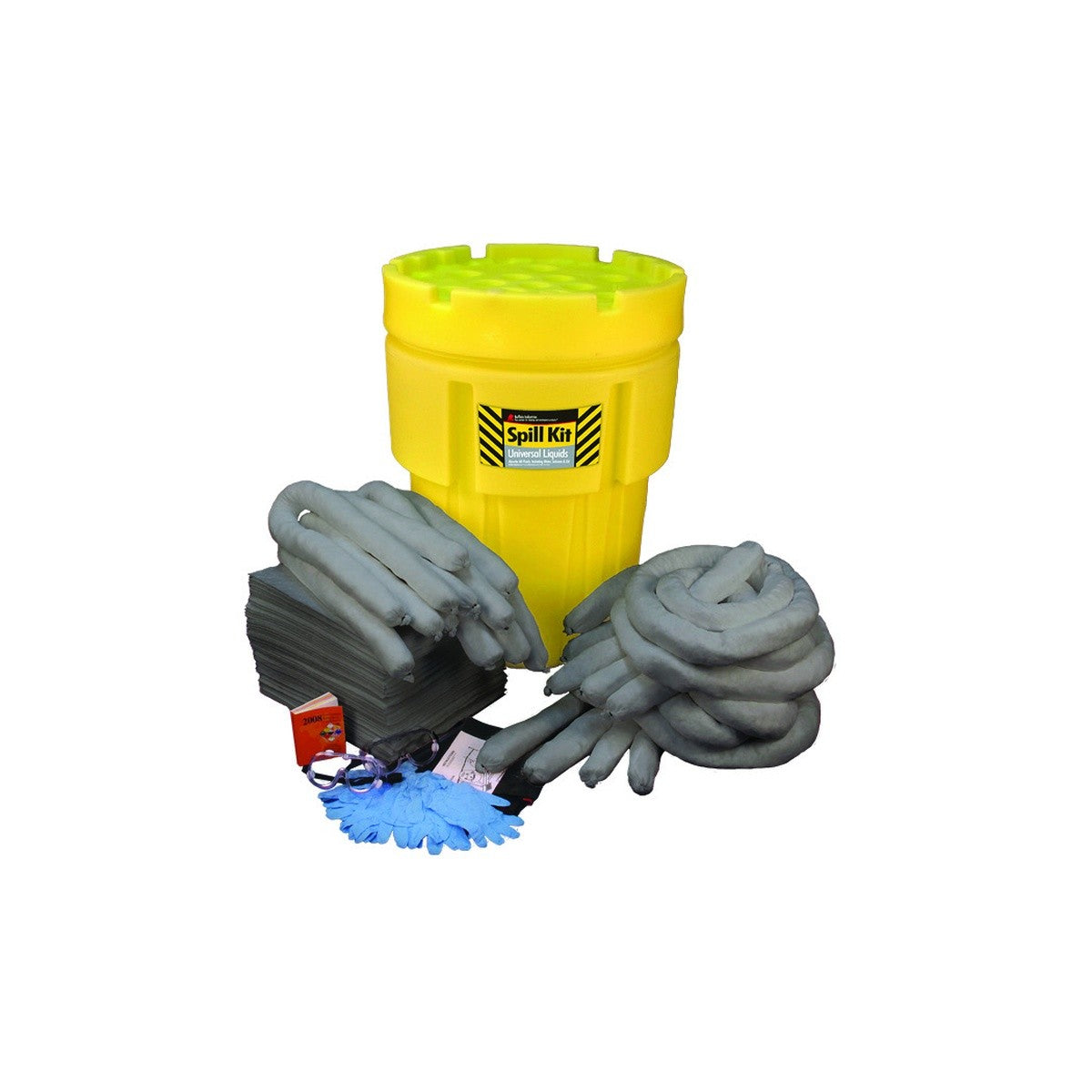 Buffalo Industries 92060 65 Gallon Universal Spill Kit with Poly-Overpack Barrel